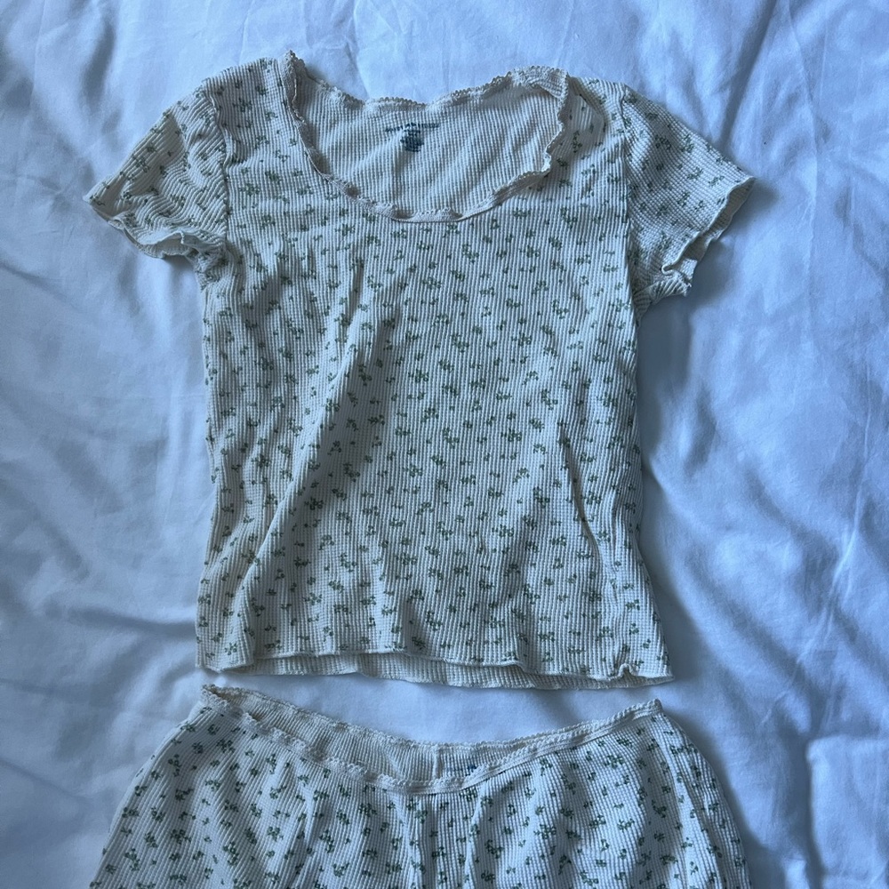 Brandy Melville Matching Pajama Set